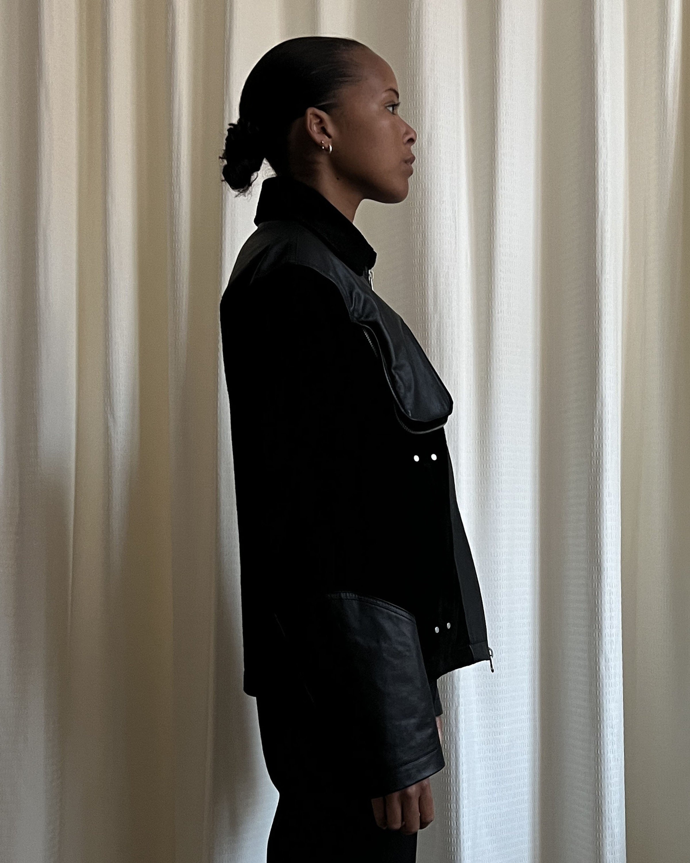 Quinte Leather Jacket Black 9